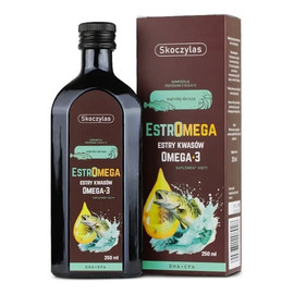 Estromega rybie kwasy omega 3 dha i epa suplement diety w płynie