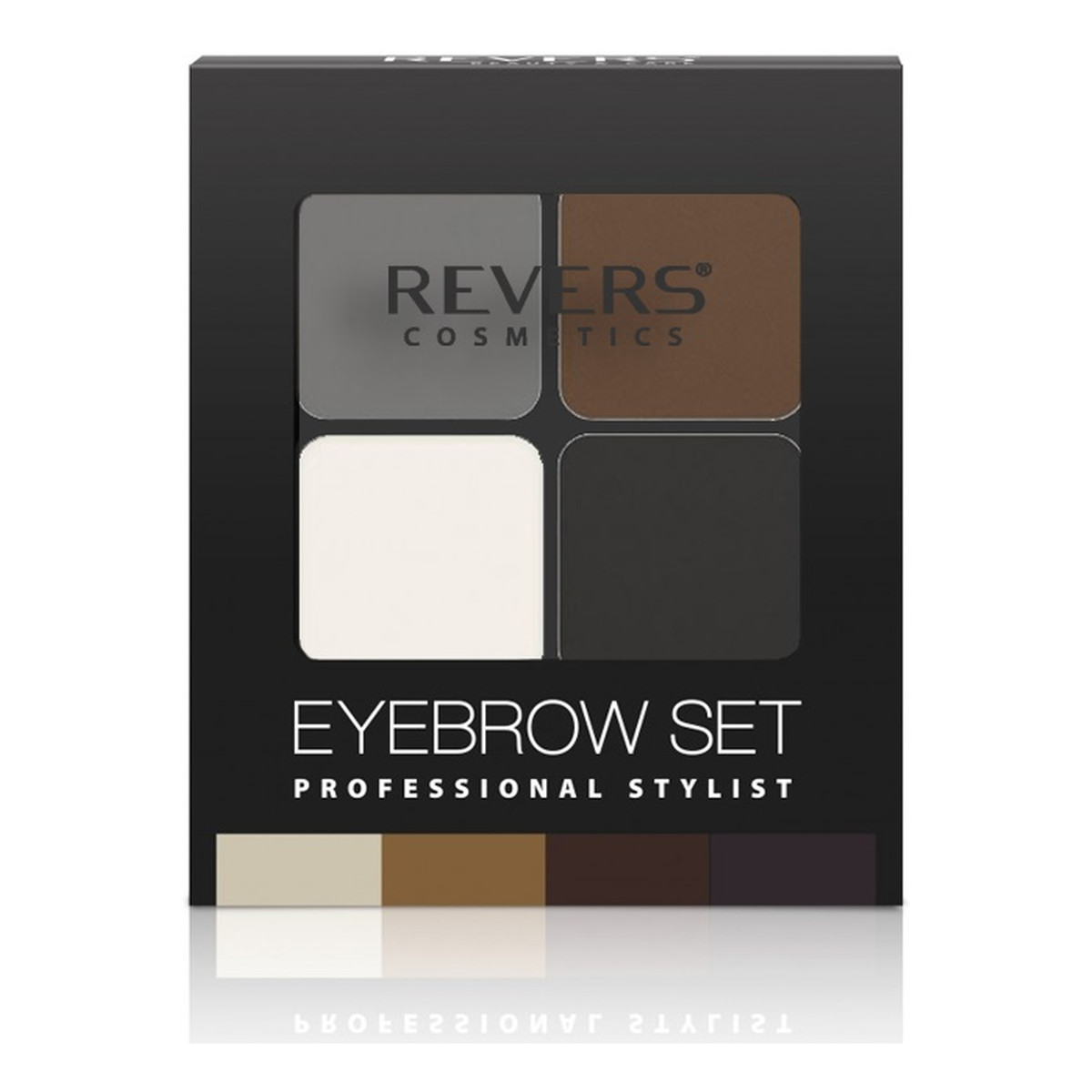 Revers Eyebrow Set Professional Stylist Zestaw Do Stylizacji Brwi 18g
