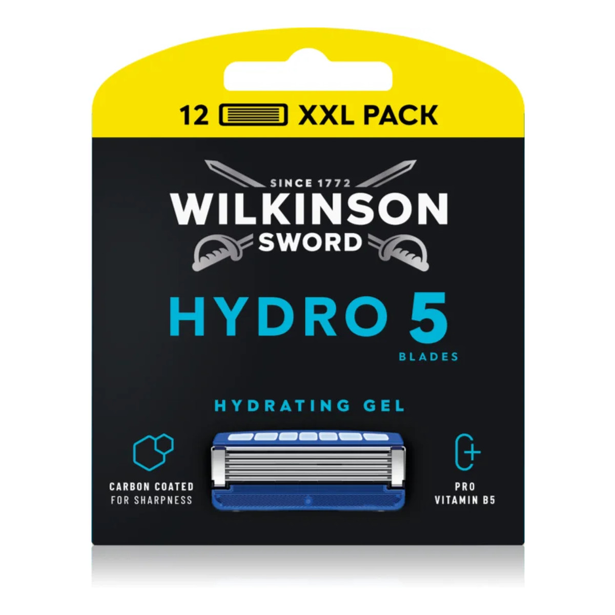 Wilkinson Hydro 5 Skin Protection Regular Zapasowe ostrza do maszynki do golenia dla mężczyzn 12szt