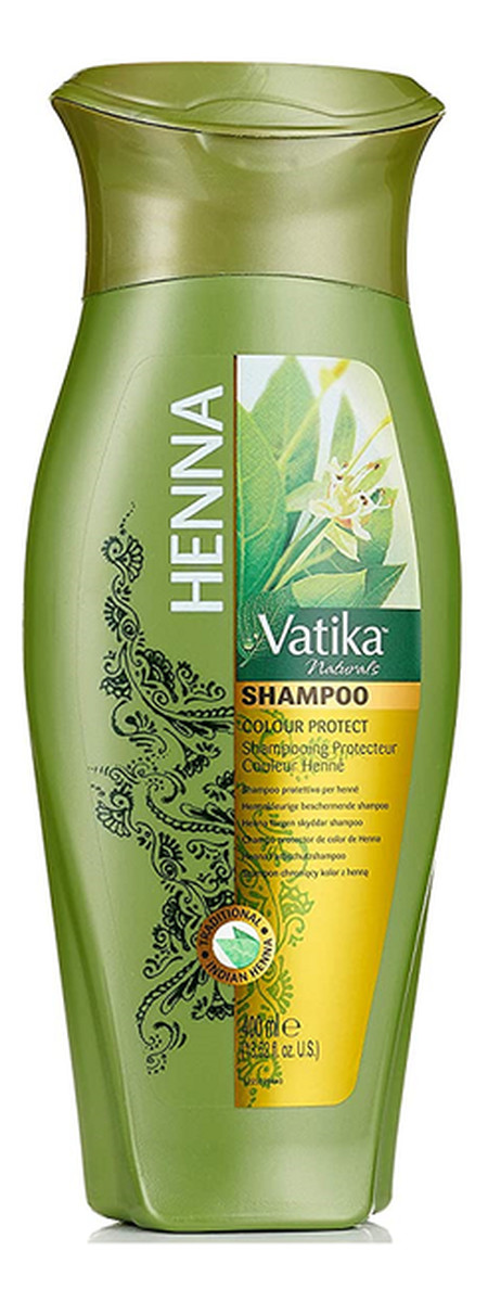Chroniący kolor szampon- Henna