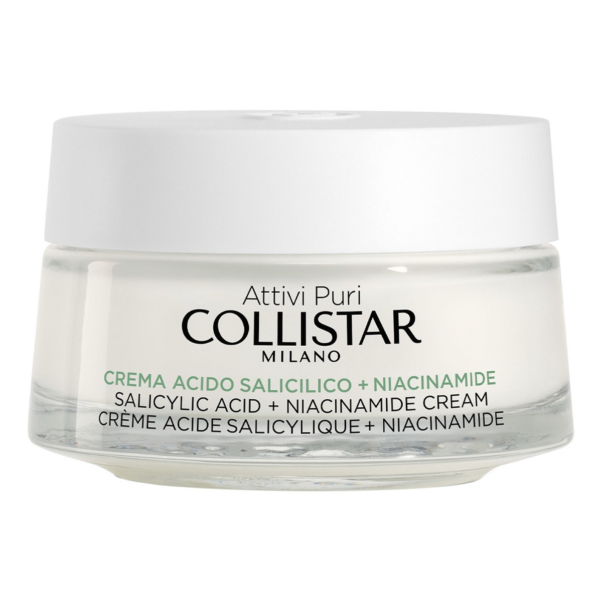 Collistar Attivi Puri Salicylic Acid + Niacinamide Cream krem z kwasem salicylowym i niacynamidem 50ml
