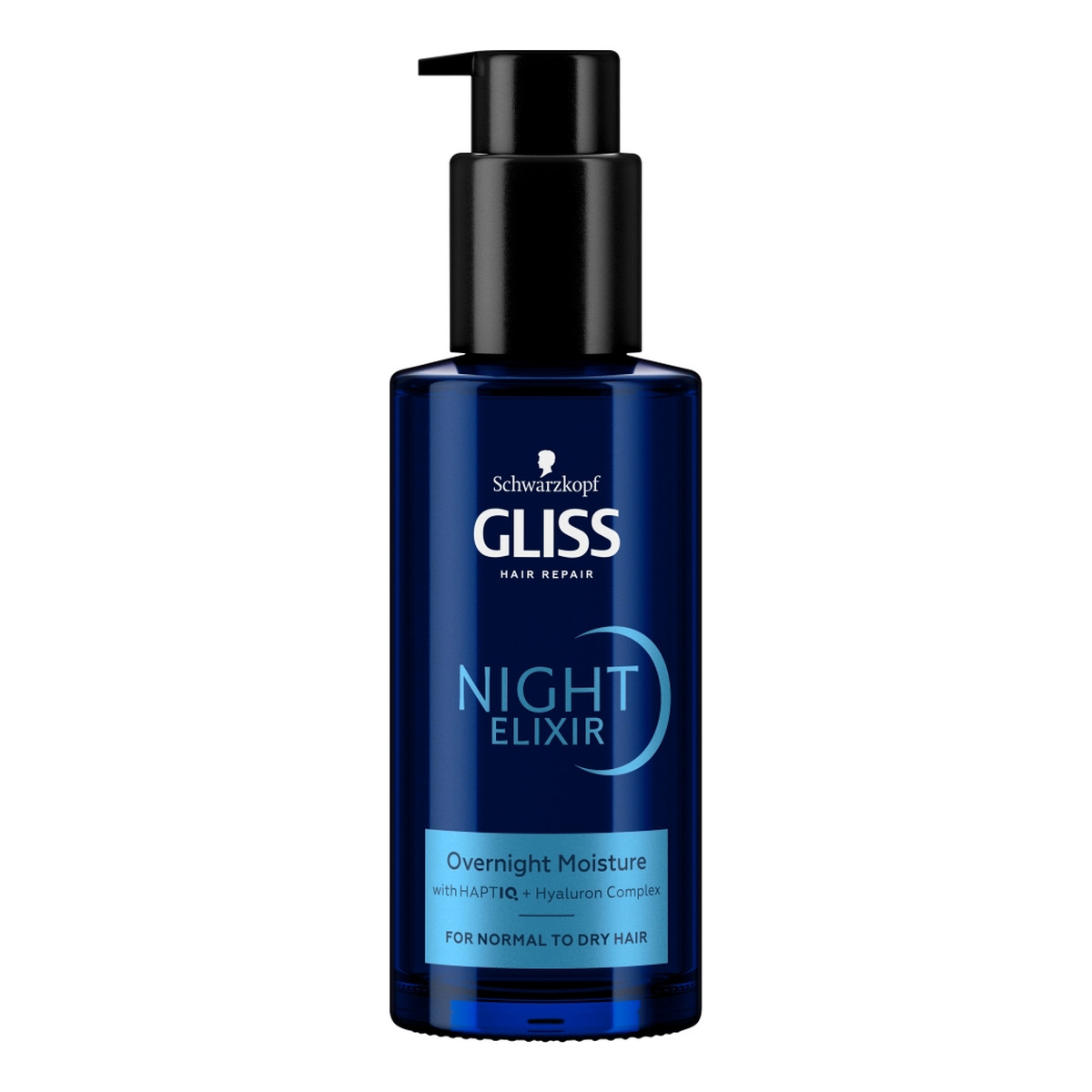 Gliss Night elixir moisture nawilżająca kuracja na noc bez spłukiwania do włosów normalnych i suchych 100ml