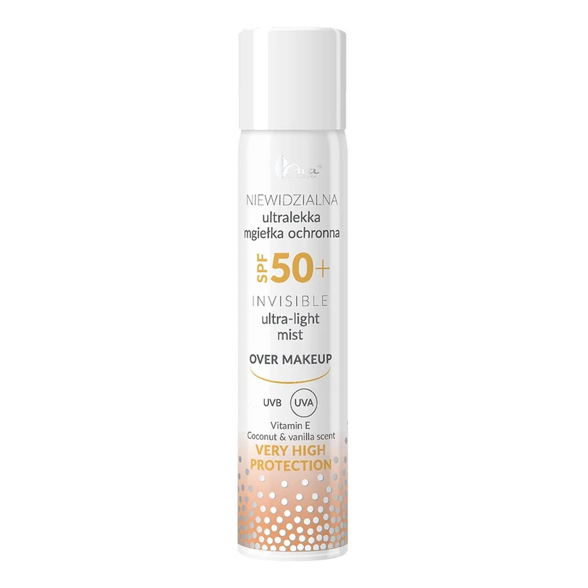 Ava Laboratorium Niewidzialna ultralekka mgiełka ochronna SPF50+ 75ml