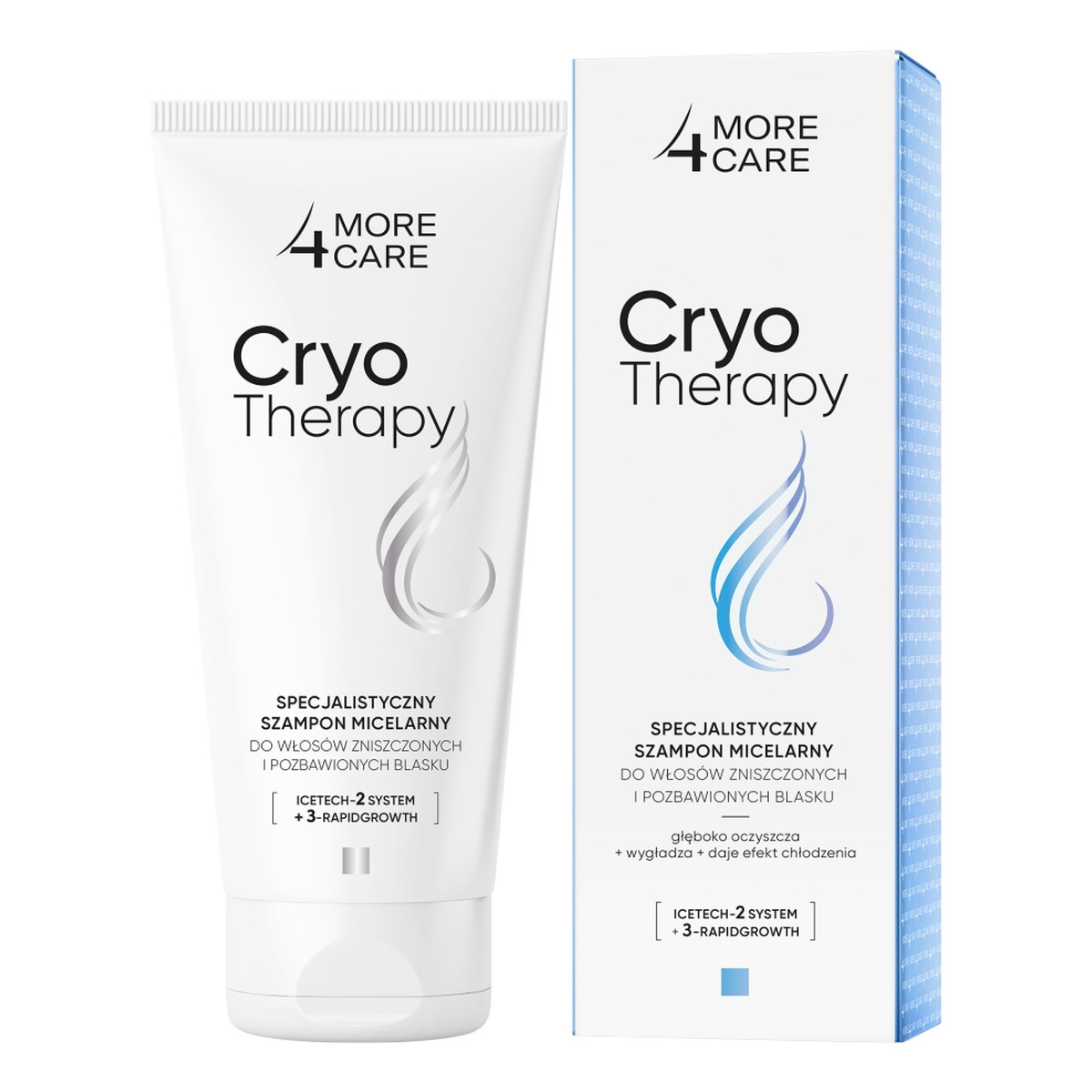 AA More4Care Cryotherapy specjalistyczny szampon micelarny do włosów 200ml