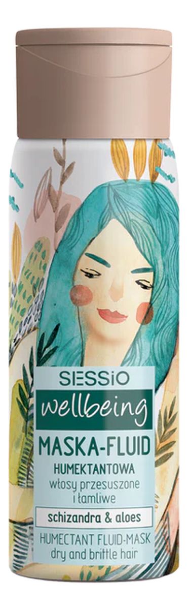 Maska-fluid humektantowa do włosów przesuszonych i łamliwych