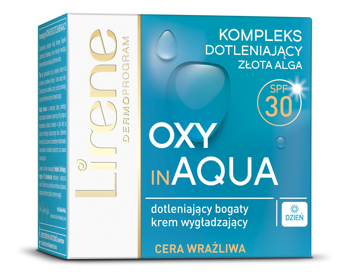 DOTLENIAJĄCY BOGATY KREM WYGŁADZAJĄCY SPF 30 CERA WRAŻLIWA