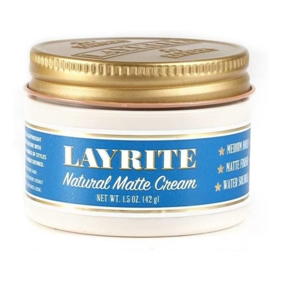 Layrite Natural Matte Cream krem do stylizacji włosów 42g