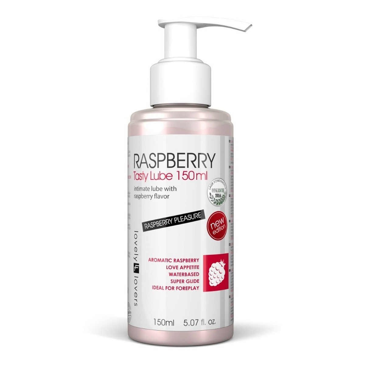 Lovely Lovers Raspberry Tasty Lube Żel intymny o zapachu malin 150ml