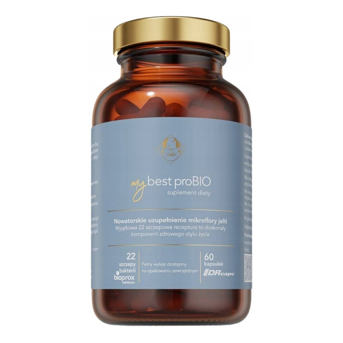 MyBestPharm Mybestprobio suplement diety 60 kapsułek
