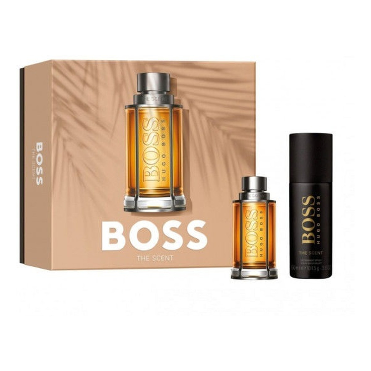 Hugo Boss The Scent For Man Zestaw woda toaletowa spray 50ml + dezodorant w sprayu 150ml