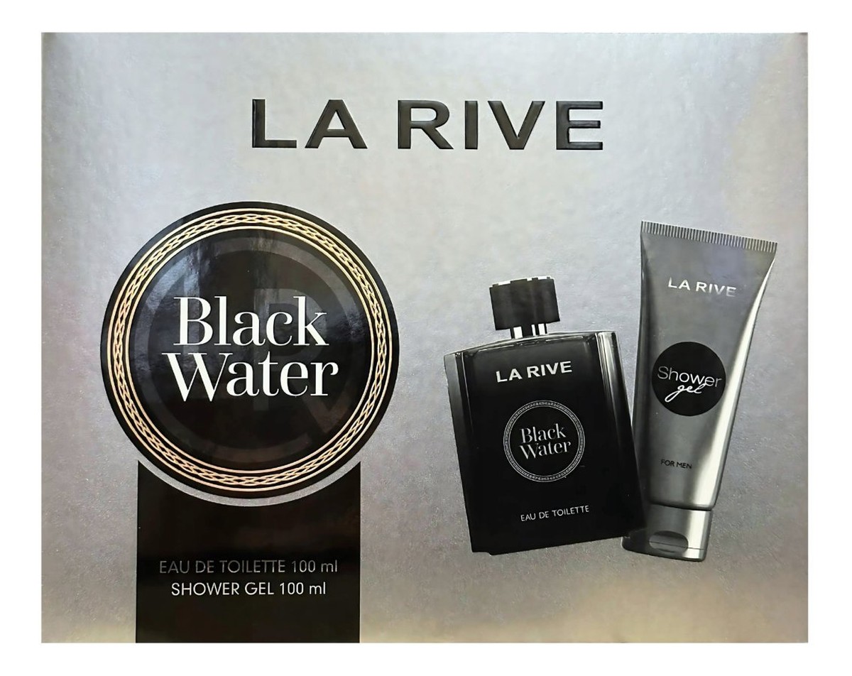 Zestaw Black Water Woda Toaletowa I Żel pod Prysznic
