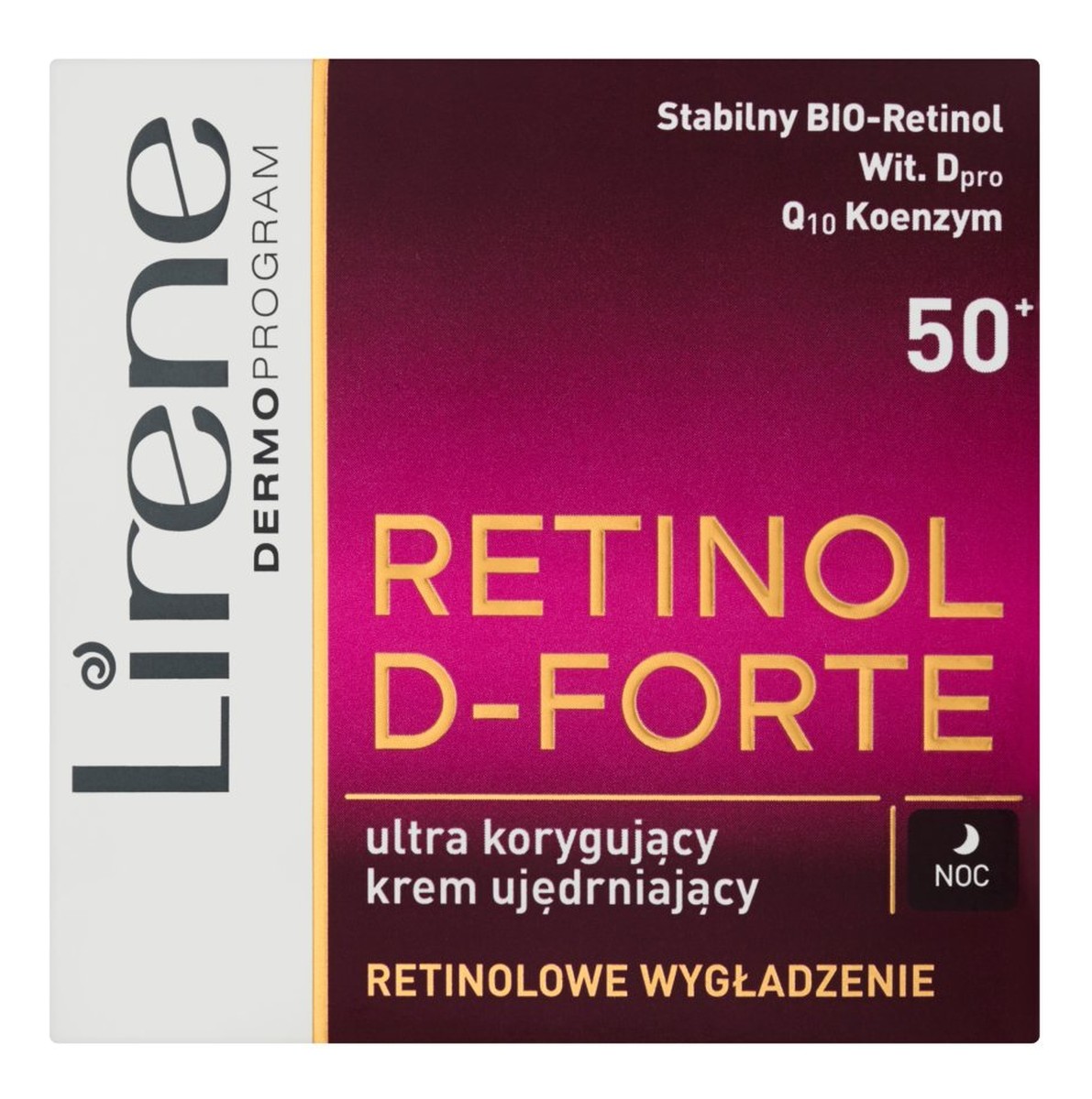 ULTRA KORYGUJĄCY UJĘDRNIAJĄCY KREM DO TWARZY NA NOC