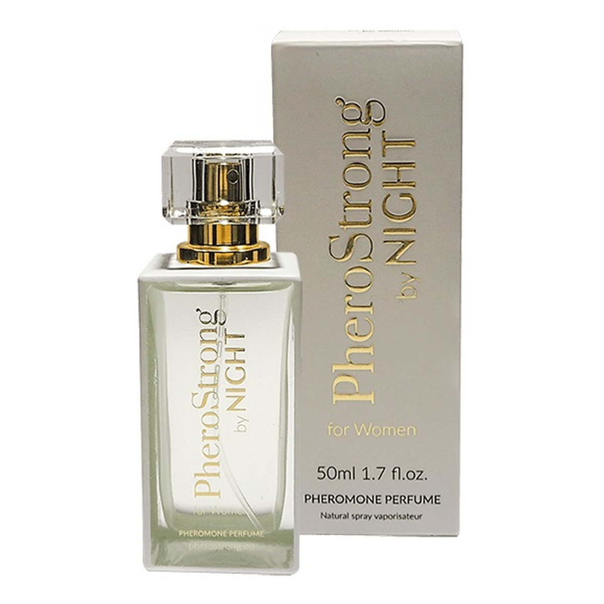 Pherostrong By Night For Women Pheromone Perfume Perfumy z feromonami dla kobiet spray 50ml
