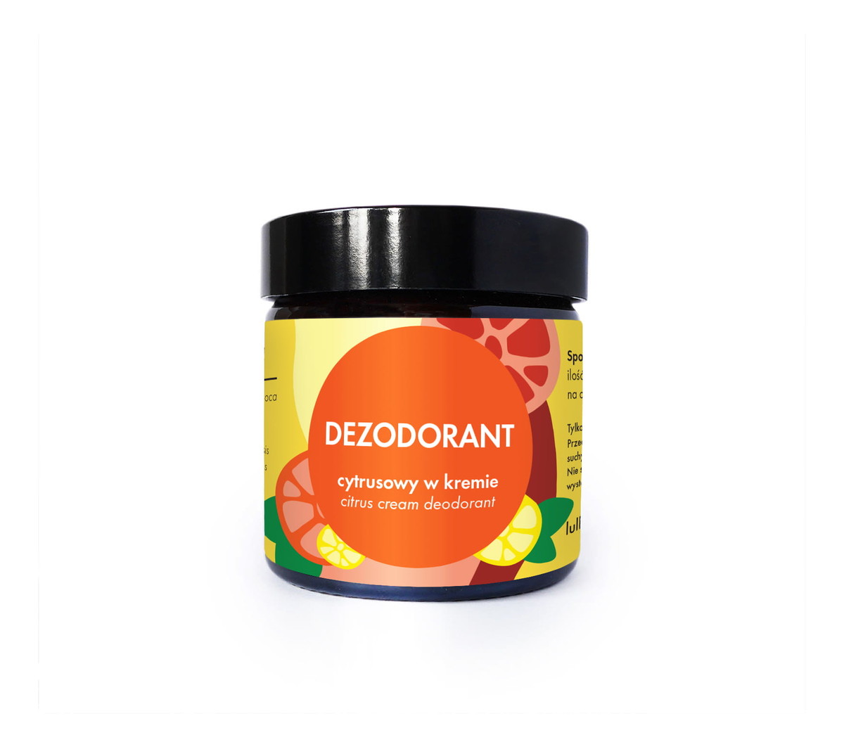 Lullalove Dezodorant cytrusowy w kremie