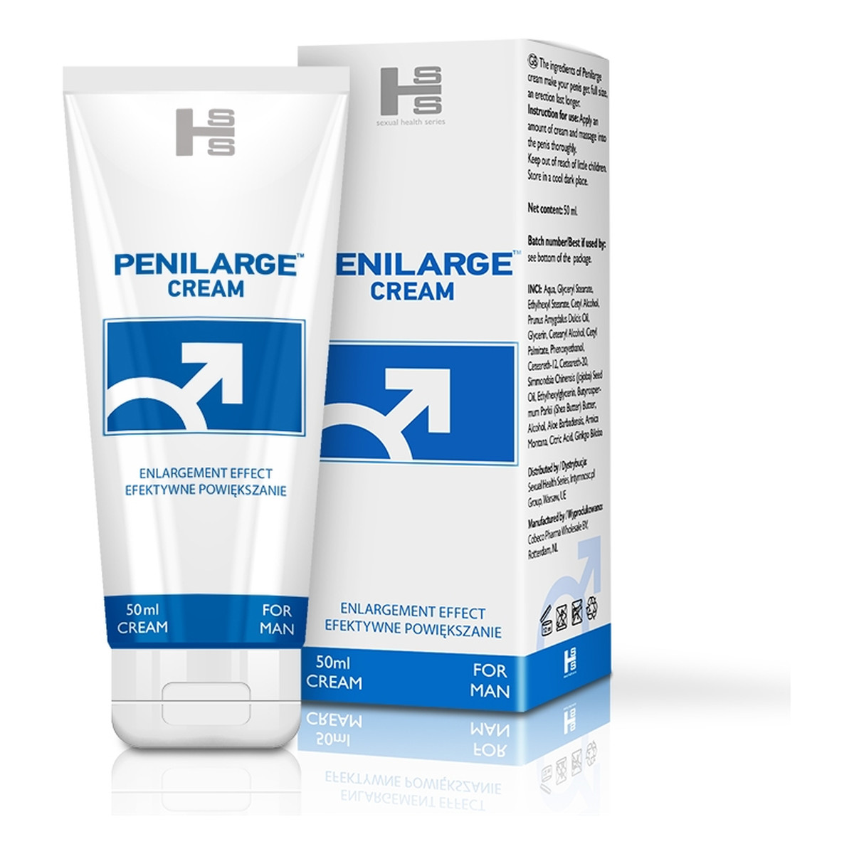Sexual Health Series Penilarge Cream For Men Krem powiększający penisa 50ml