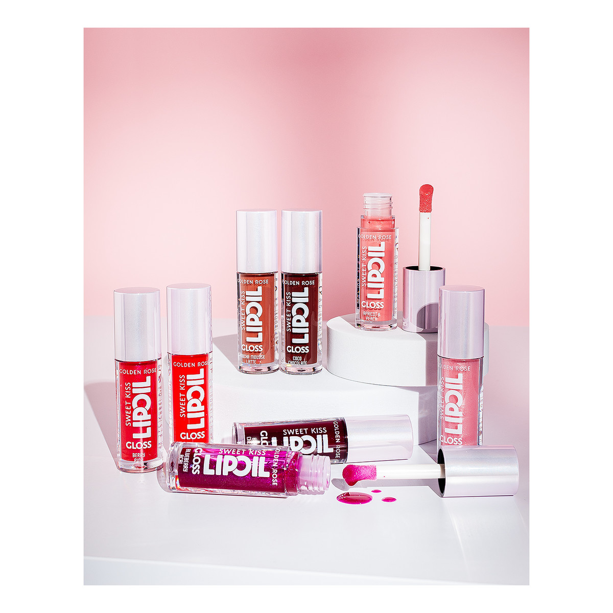 Golden Rose Sweet Kiss Lip Oil Gloss Olejek z efektem błyszczyka 4.7ml