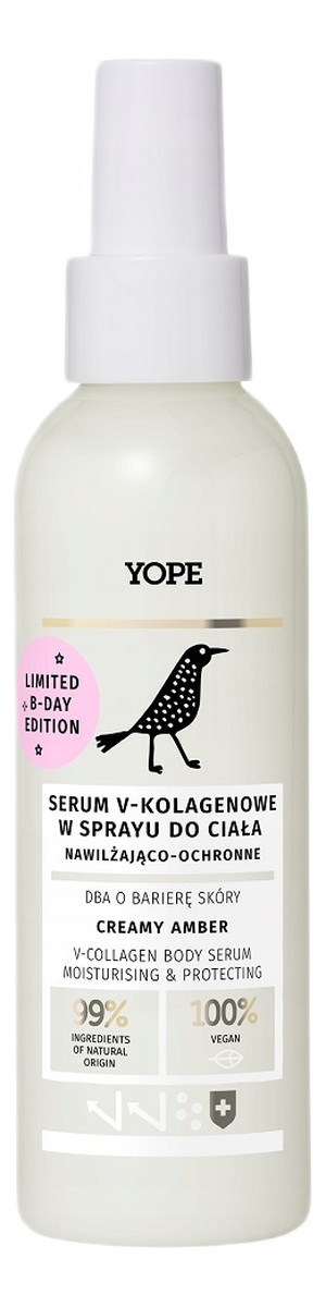 Serum v-kolagenowe w sprayu do ciała creamy amber