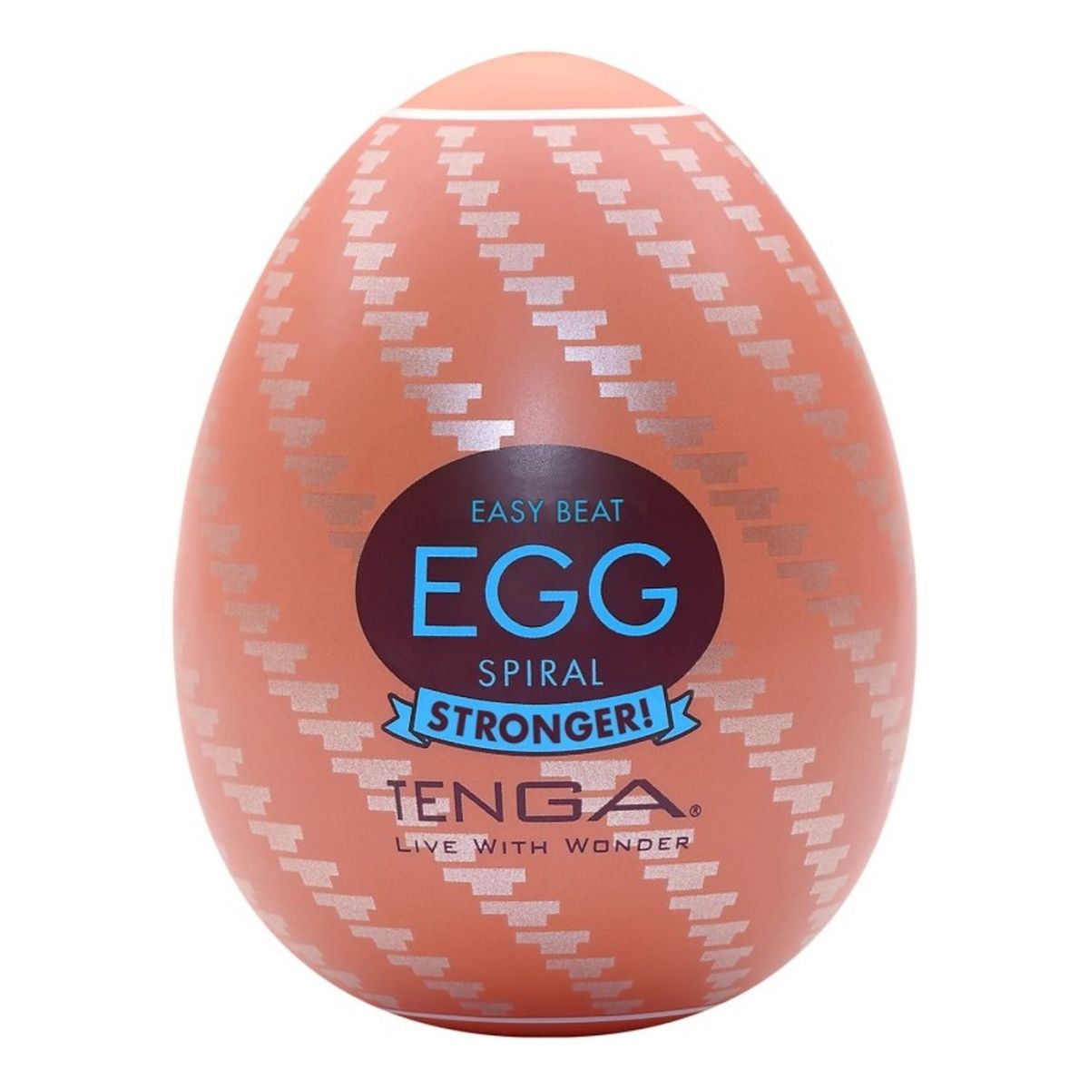 Tenga Easy beat egg spiral strober jednorazowy masturbator w kształcie jajka