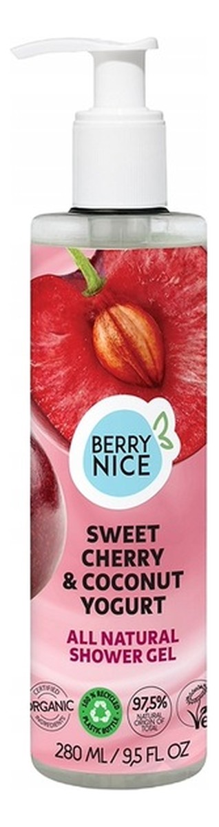 Żel pod prysznic sweet cherry & coconut yogurt