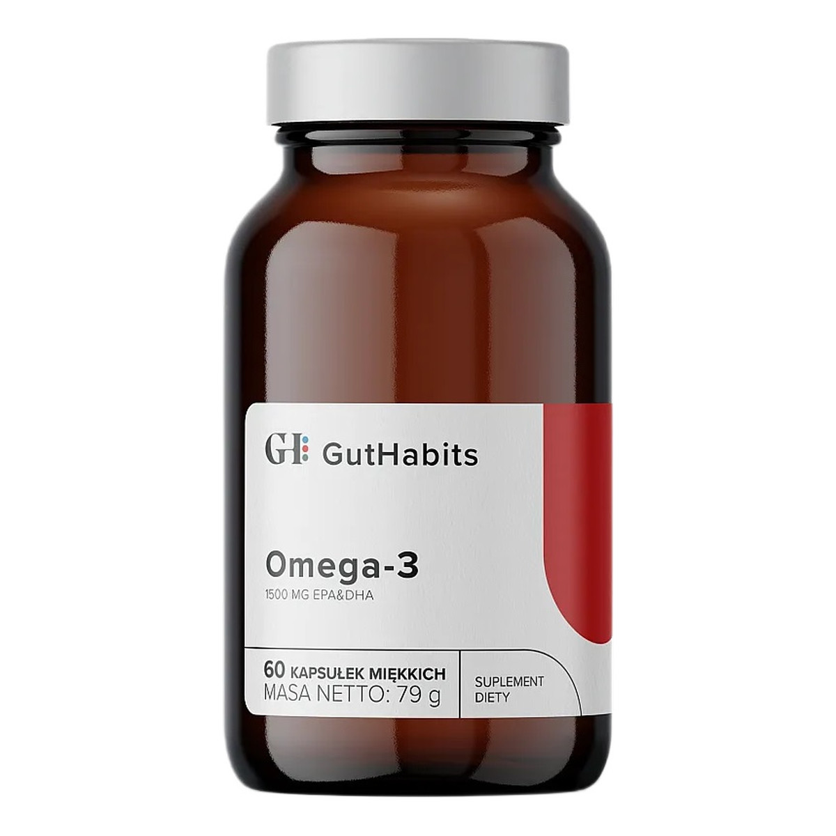 GutHabits Omega-3 suplement diety 60 kapsułek