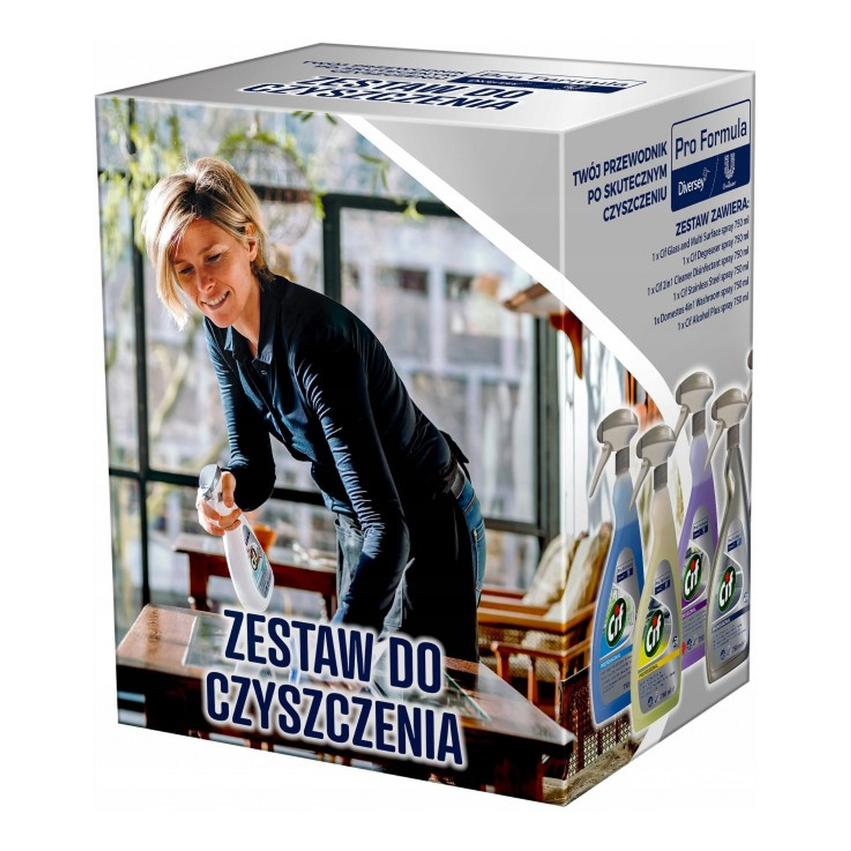 Cif Professional Zestaw do czyszczenia 6 szt.