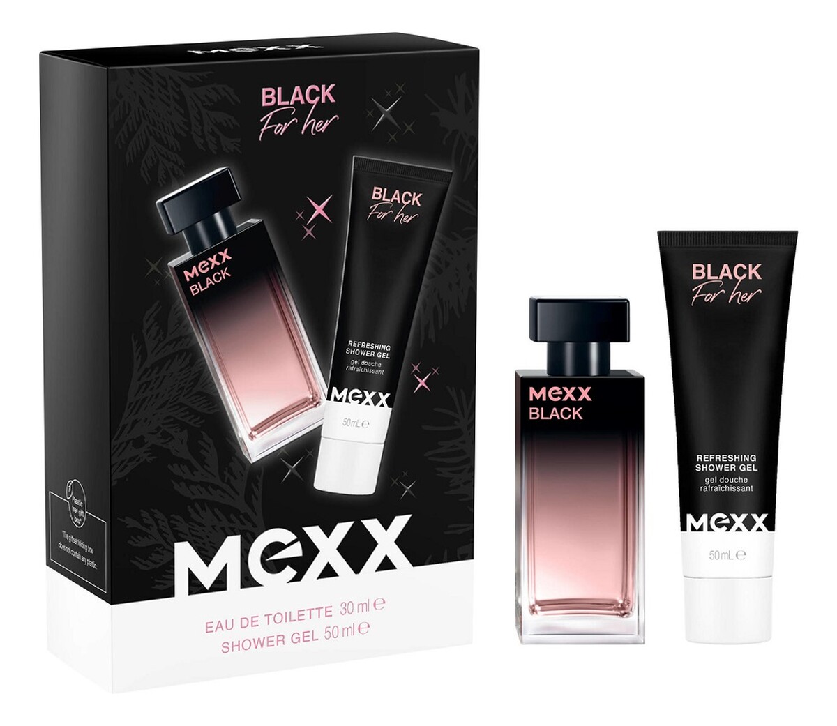 Zestaw woda toaletowa spray 30ml + żel pod prysznic 50ml