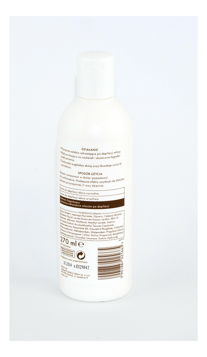 Balsam Łagodzący Po Depilacji