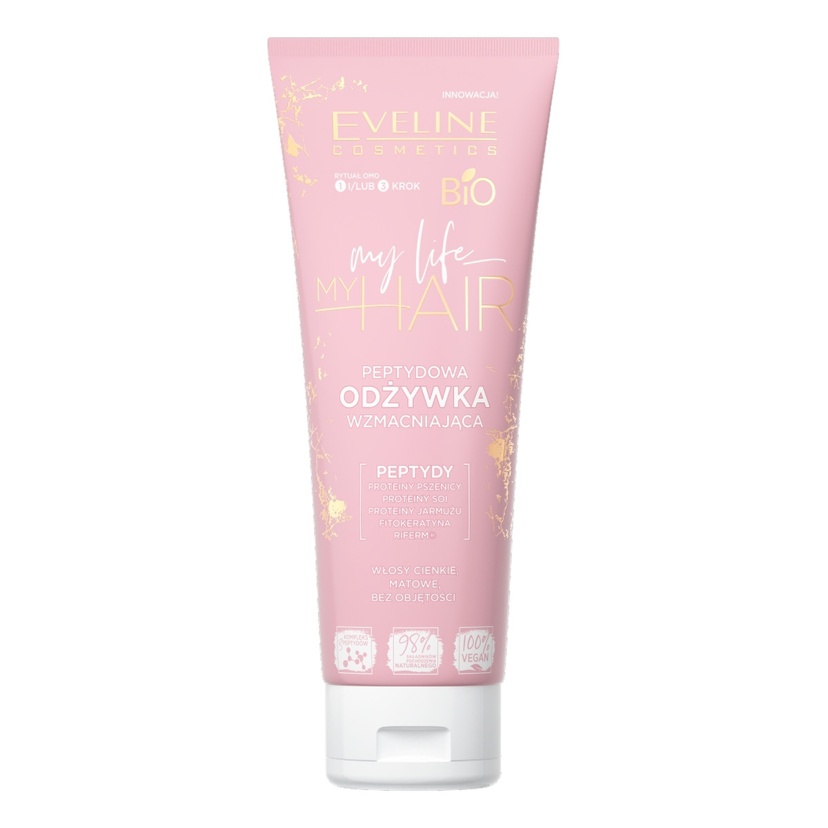 Eveline My Life My Hair peptydowa odżywka wzmacniająca 250ml