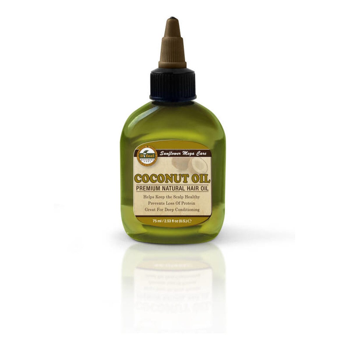 Difeel Premium Natural Hair Coconut Oil Olejek kokosowy do włosów 75ml