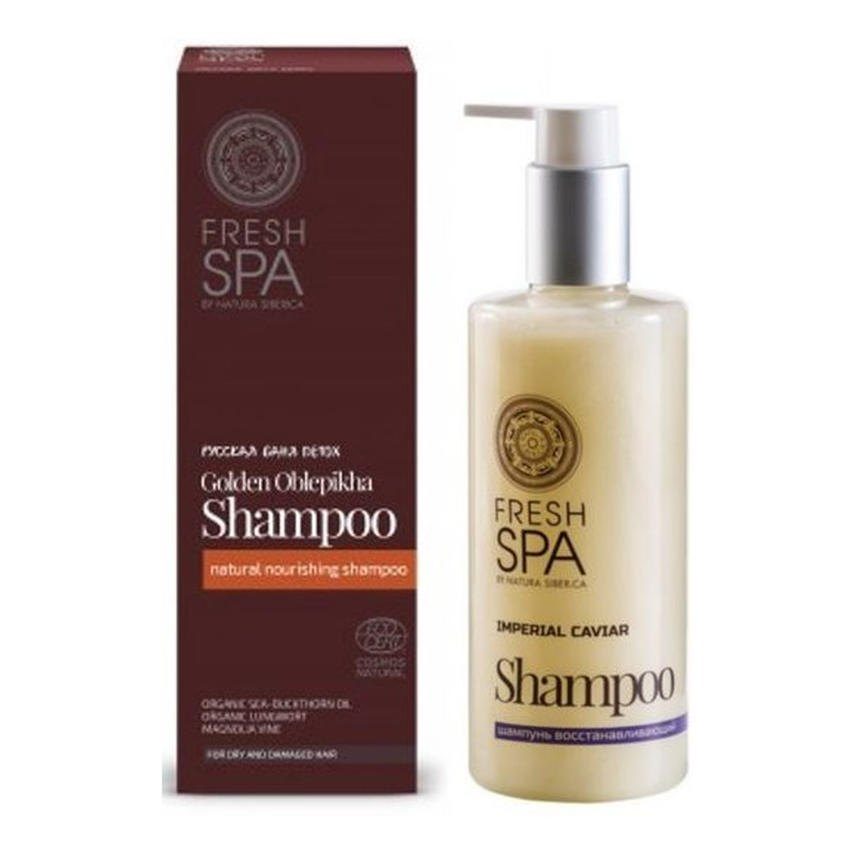 Natura Siberica Fresh Spa Imperial Caviar Shampoo Regenerujący szampon do włosów suchych i zniszczonych 300ml