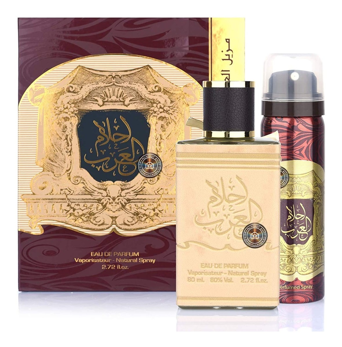 Zestaw woda perfumowana spray 80ml + dezodorant spray 50ml