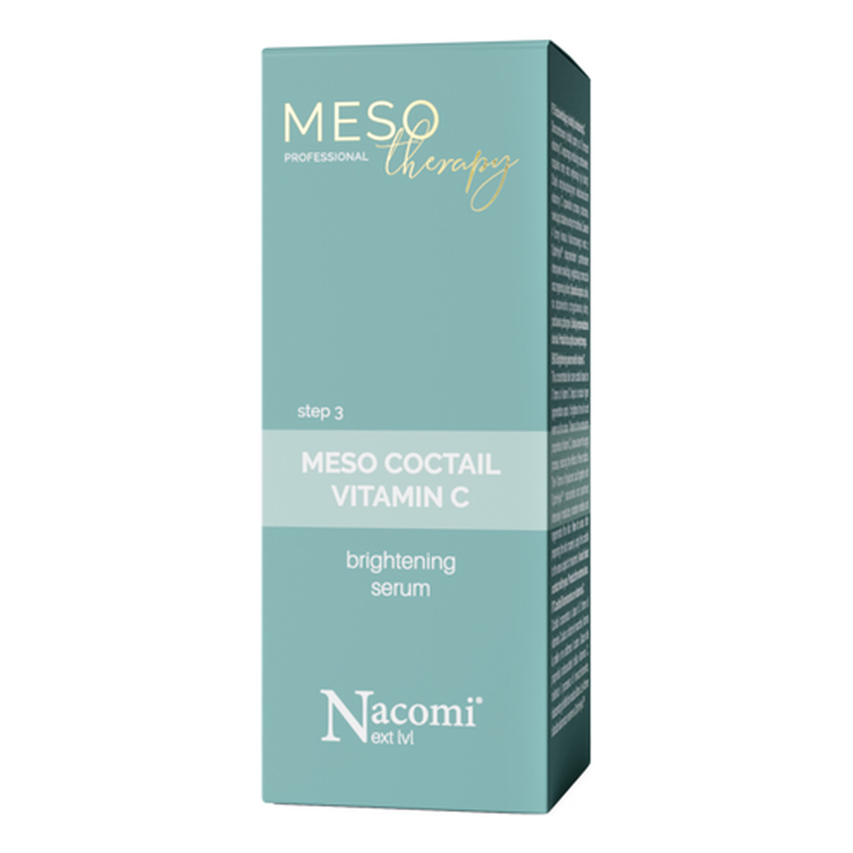 Nacomi MESO therapy Rozświetlający koktajl z witaminą C 15ml