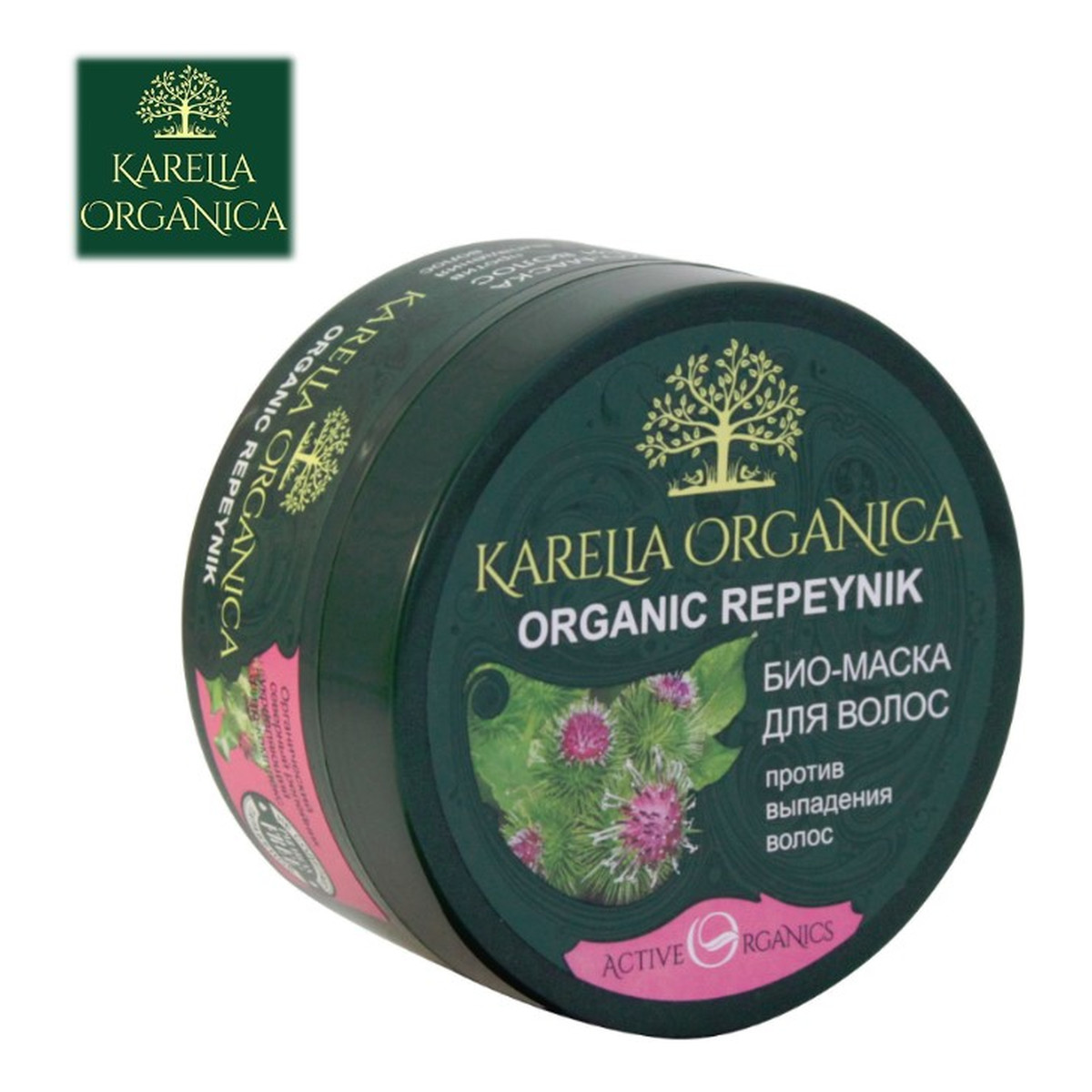Karelia Organica ORGANIC REPEYNIK BIO MASKA DO WŁOSÓW przeciwko wypadaniu włosom do wszystkich typów włosów 220ml