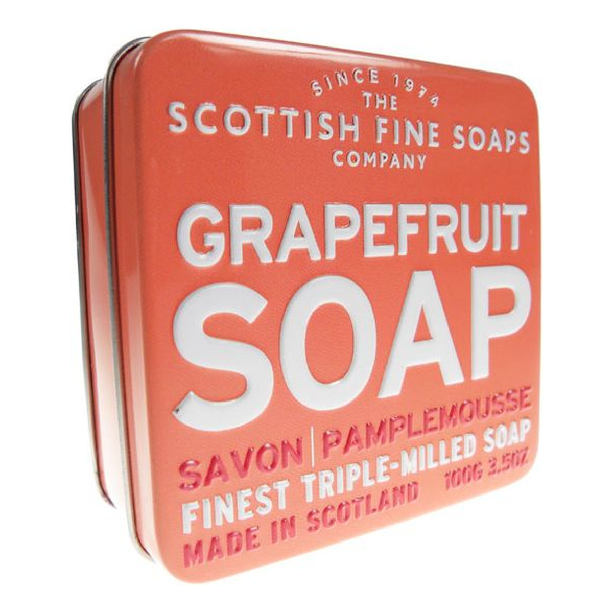 The Scottish Fine Soaps Grapefruit Soap In A Tin mydło w puszce o zapachu grejpfruta 100g