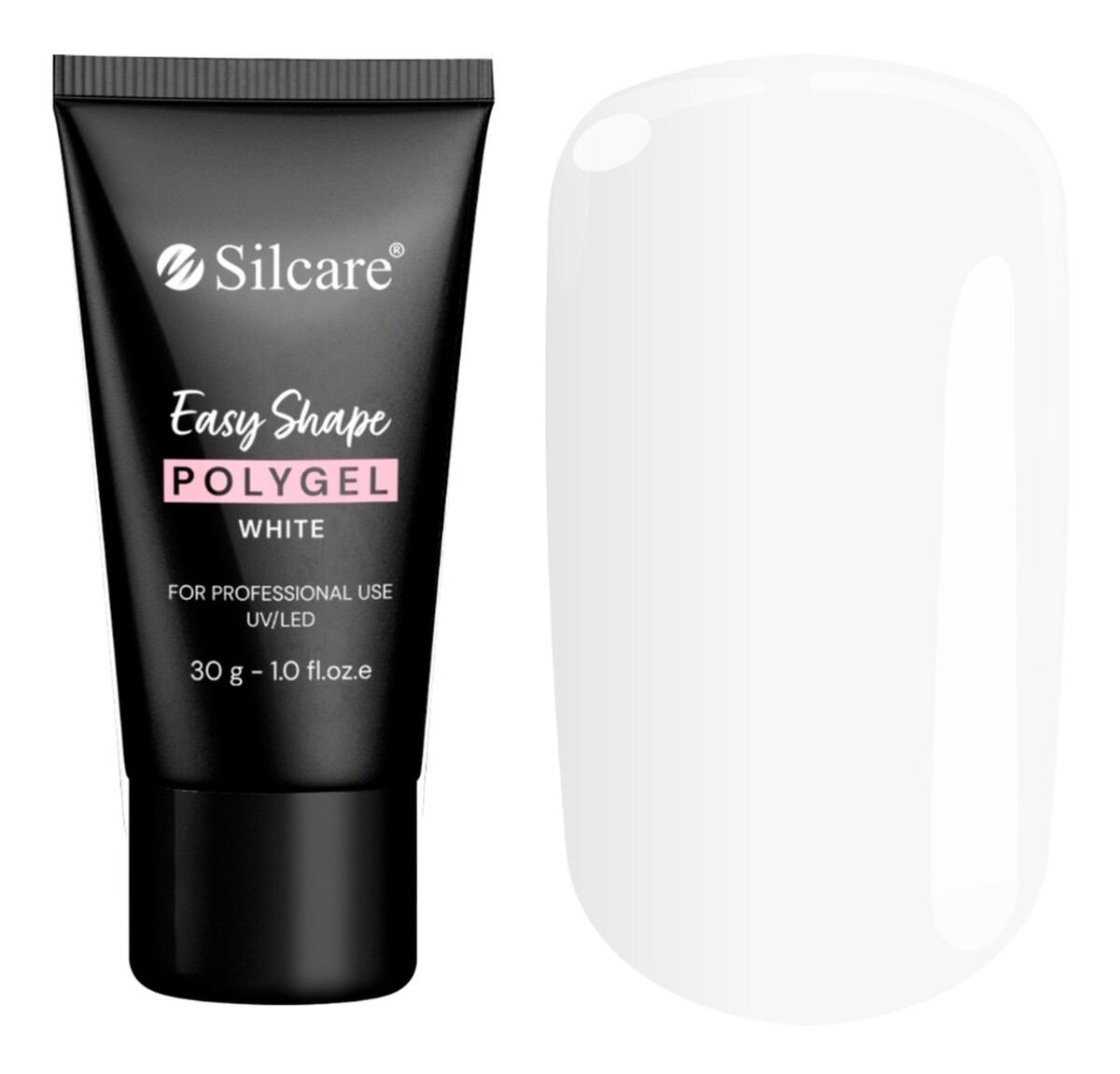 Easy shape polygel akrylożel do paznokci white