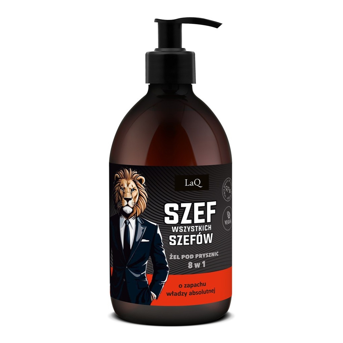 Laq Żel pod prysznic dla mężczyzn 8w1 szef wszystkich szefów 500ml