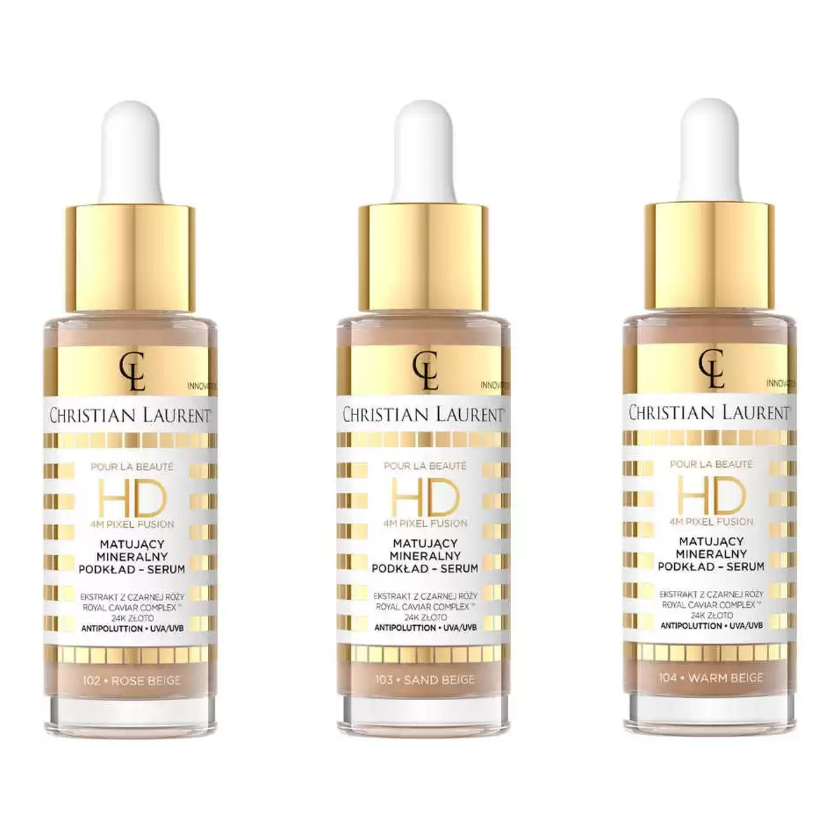 Christian Laurent Matujący mineralny podkład z ekstraktem czarnej róży 32ml