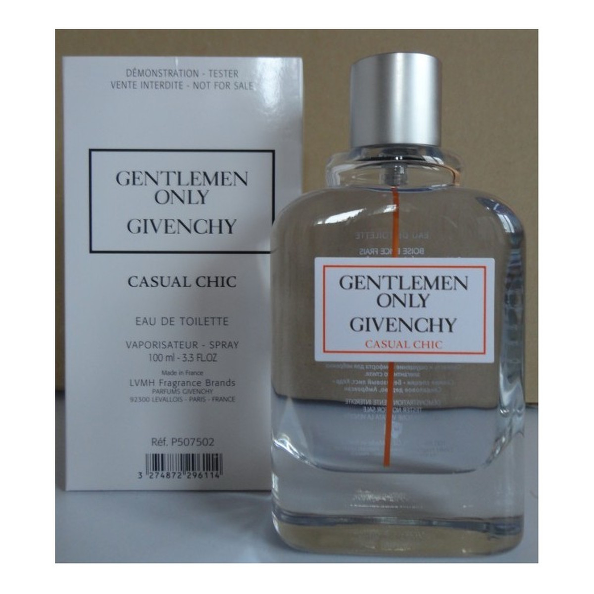 Givenchy Gentleman Only Casual Chic Woda toaletowa spray TESTER 100ml