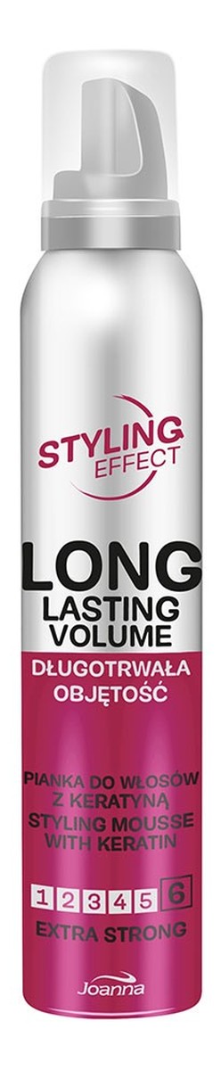 pianka modelująca do włosów Ekstramocna