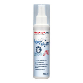 Argentum200 srebro koloidalne 25ppm aerozol