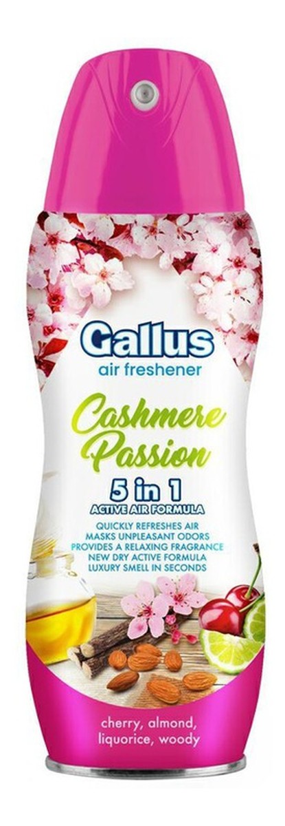 Odświeżacz Spray 5w1 Cashmere Passion