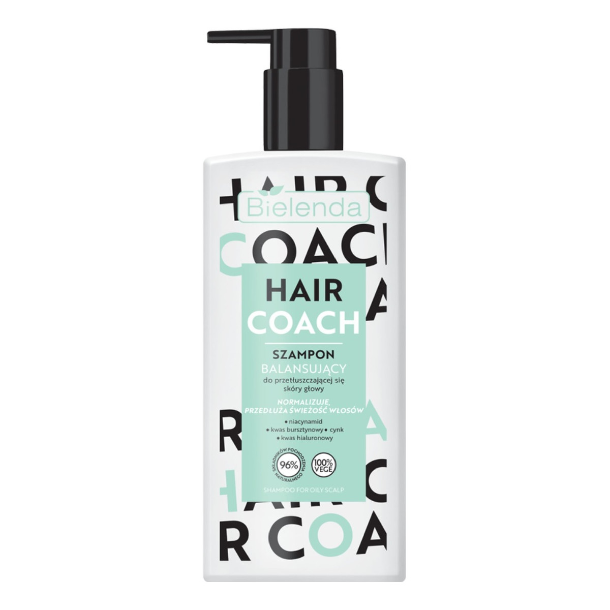Bielenda Hair coach balansujący szampon do przetłuszczającej się skóry głowy 300ml