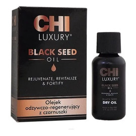 Olejek Luxury Black Seed Oil z czarnuszki do pielęgnacji włosów