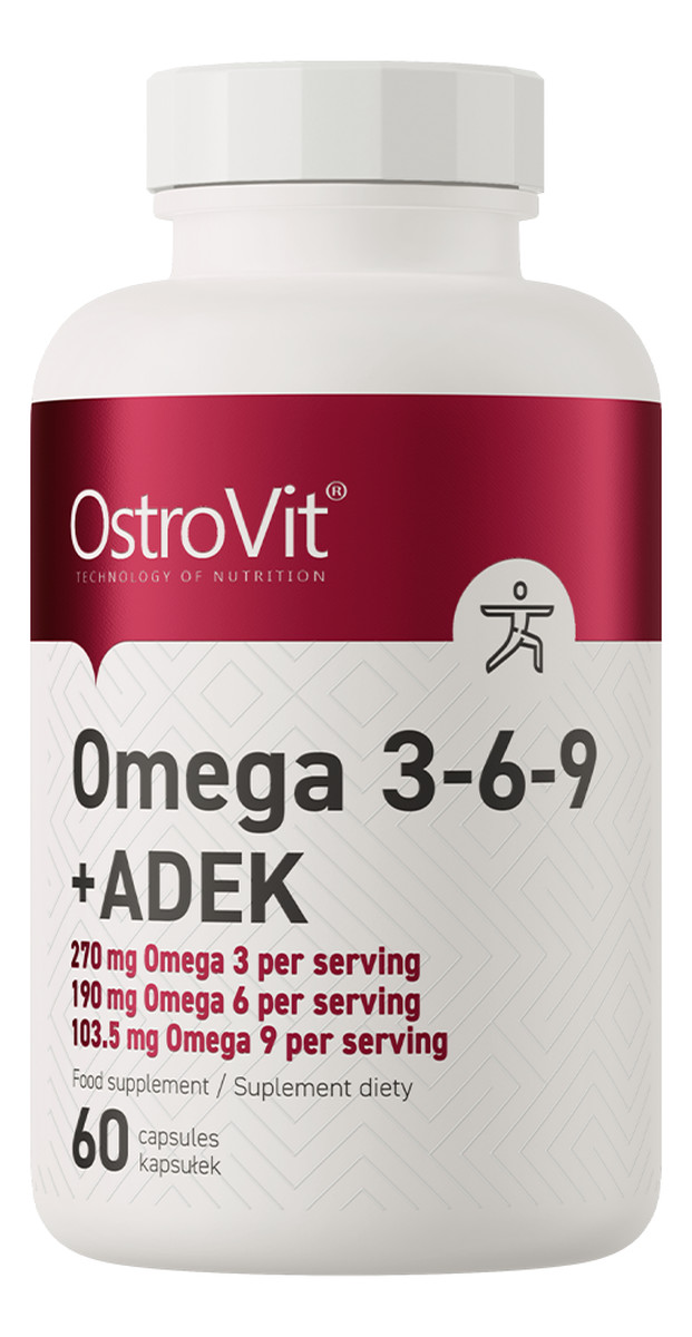 Omega 3-6-9 + ADEK 60 kapsułek