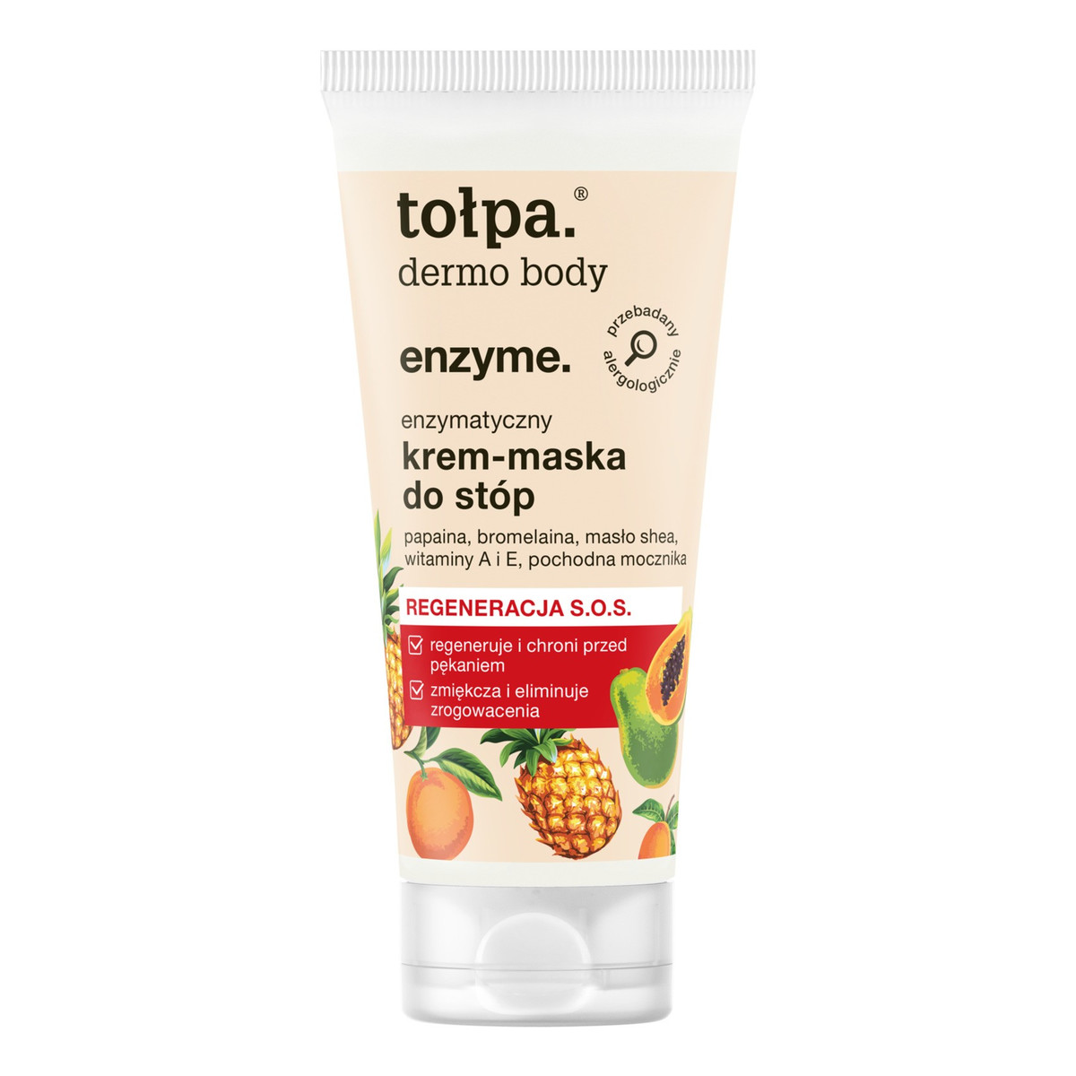 Tołpa Dermo Pedii Enzyme Krem-maska enzymatyczna do stóp 60ml