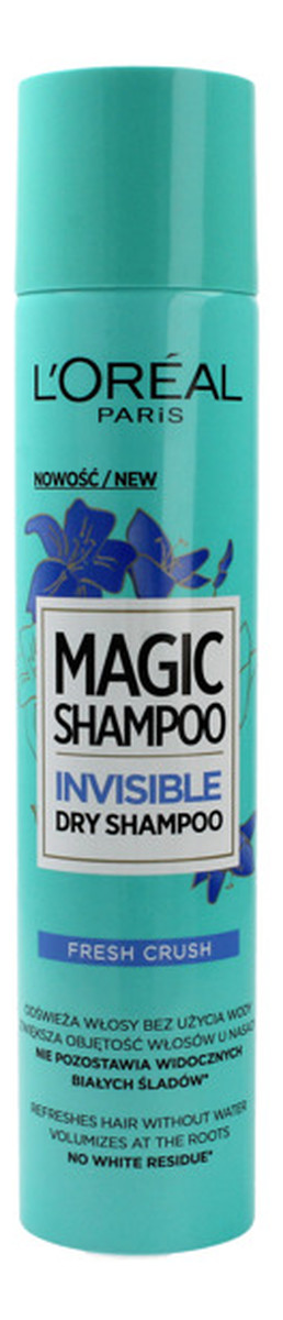 Suchy szampon do włosów w sprayu Fresh Crush