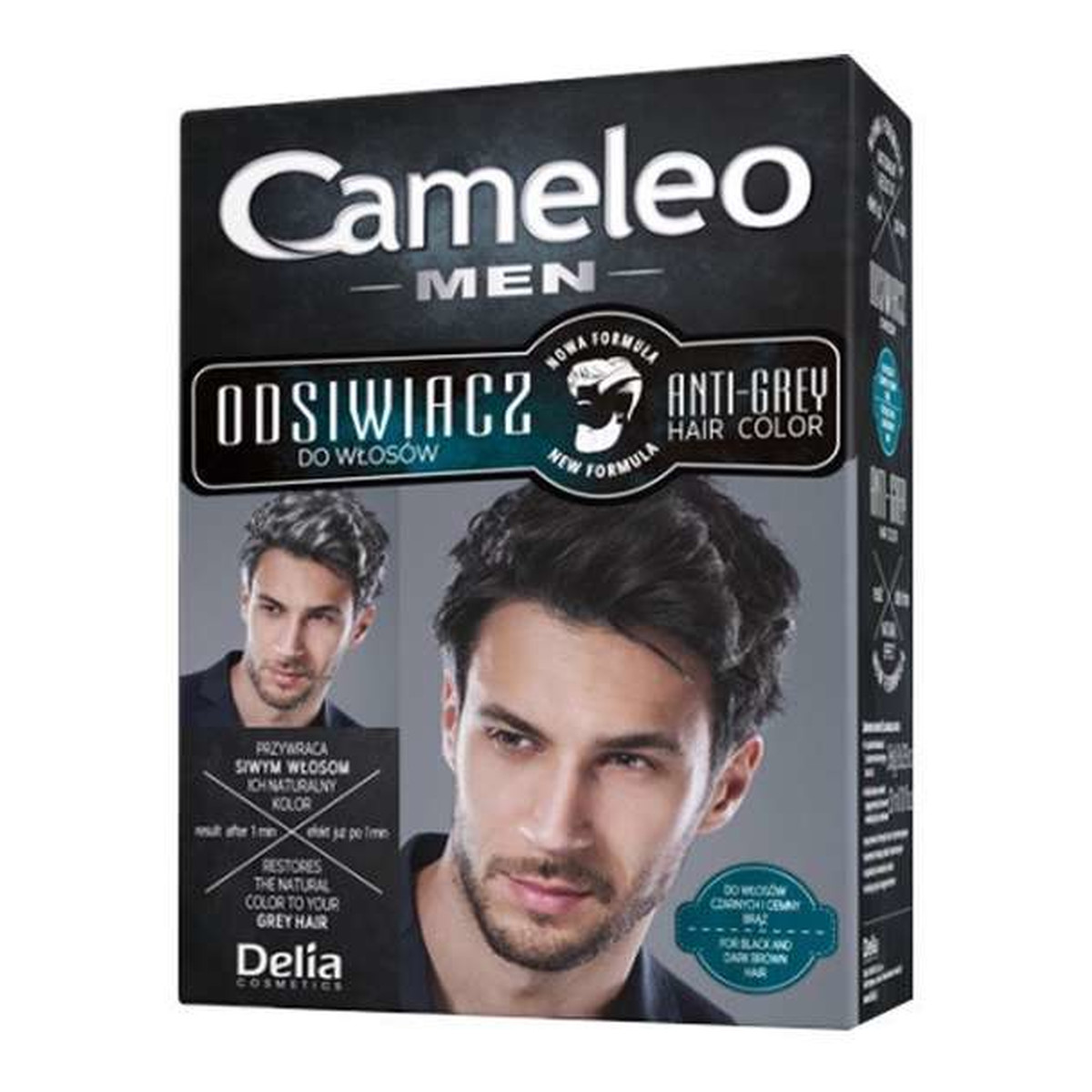 Cameleo Men Odsiwiacz Dla Mężczyzn Anti-Grey Hair Color