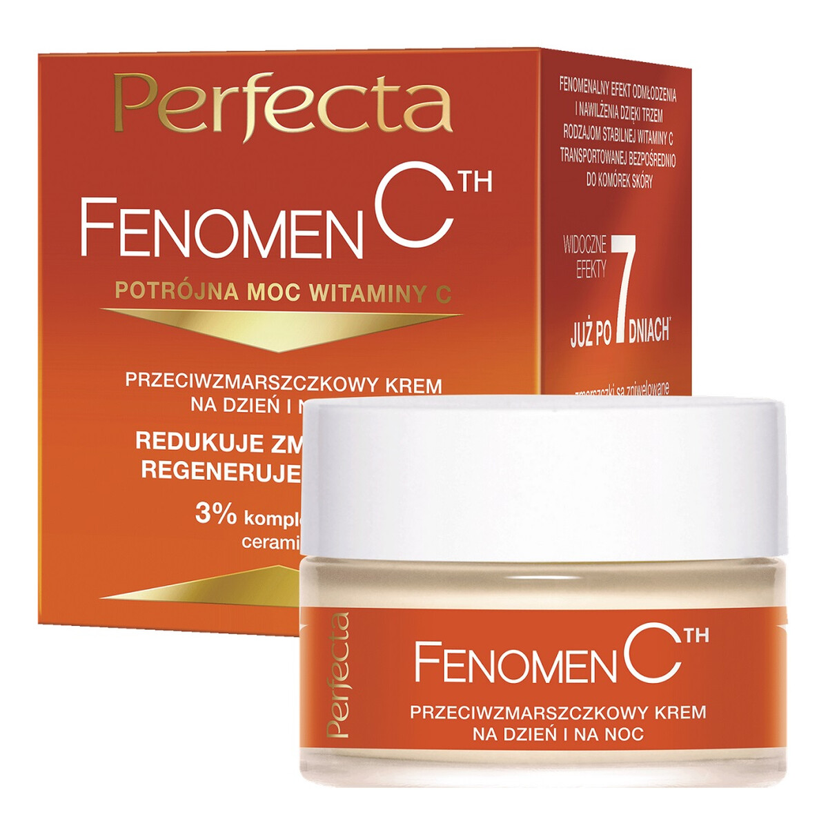 Perfecta Fenomen C przeciwzmarszczkowy Krem na dzień i na noc 50ml