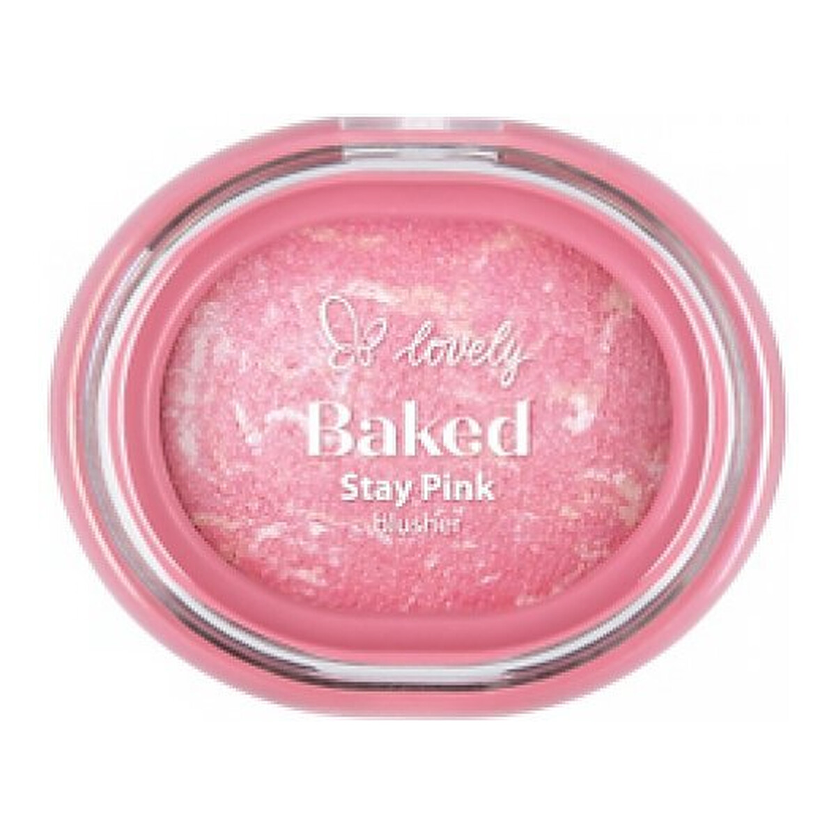 Lovely Stay Pink Baked Blusher róż do policzków 3.5g