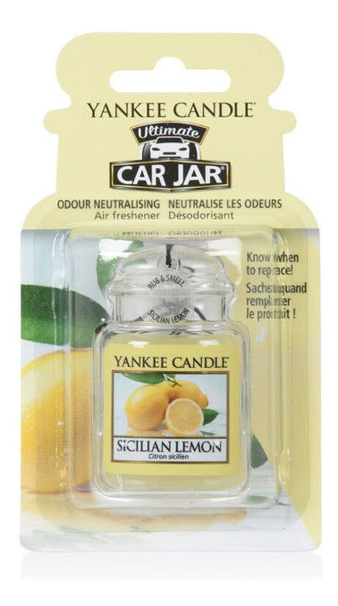 Zapach samochodowy słoik Sicilian Lemon 1szt.